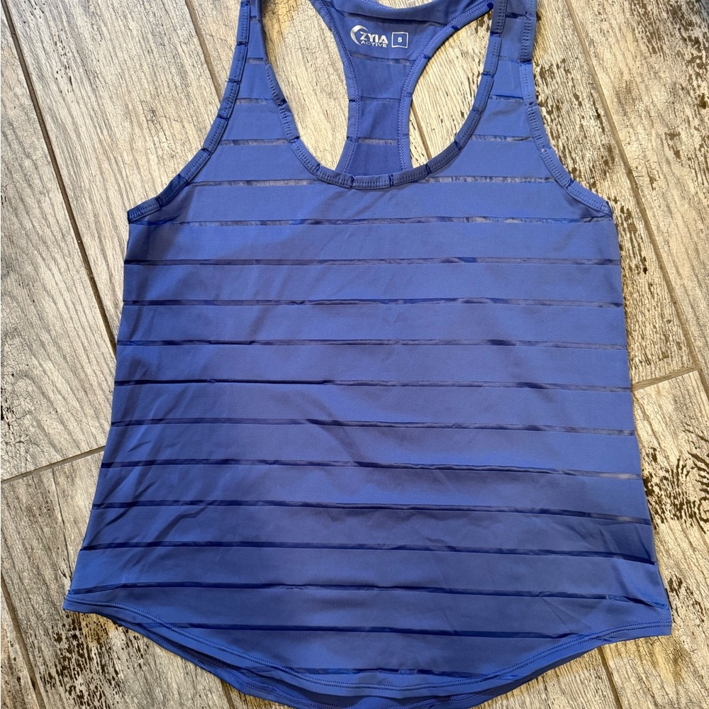 Zyia Women's Blue Havana Tank Top